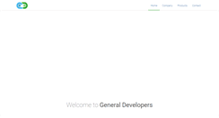Desktop Screenshot of generaldevelopers.com